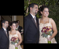 Replace background for wedding couple