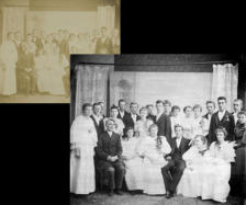 Restoration of badly faded photo